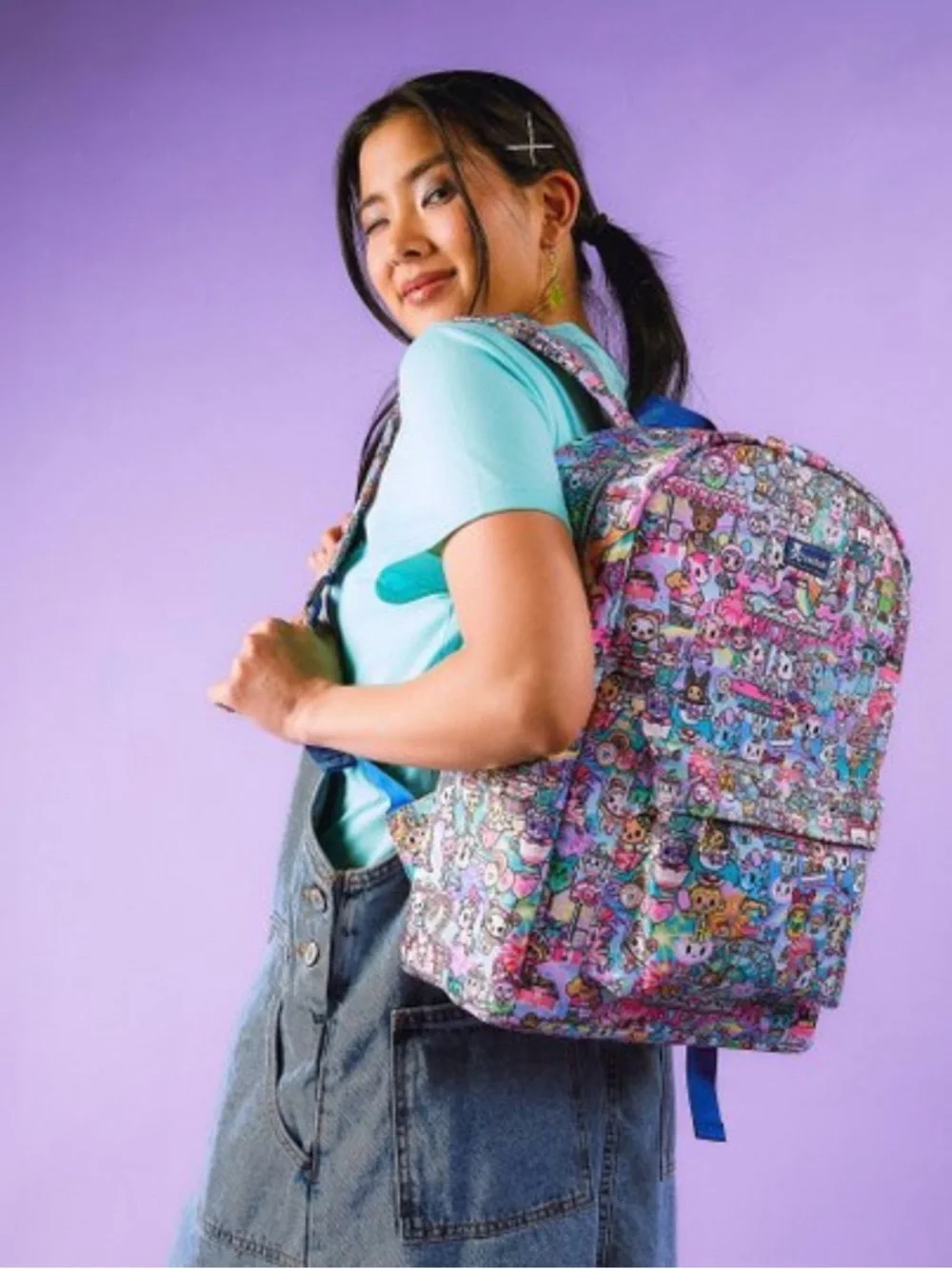 Tokidoki 2023 Comic-Con Exclusive Backpack Cotton Candy Carnival NWT